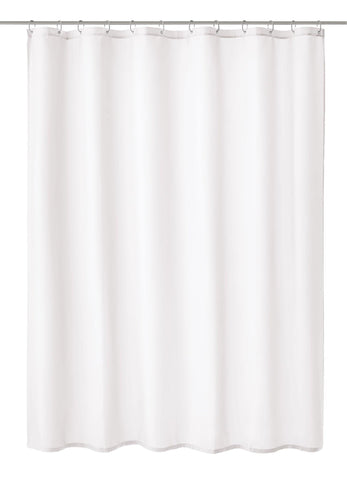 Kleine Wolke "Kito Shower Curtain, Snow White, 120 x 200 cm