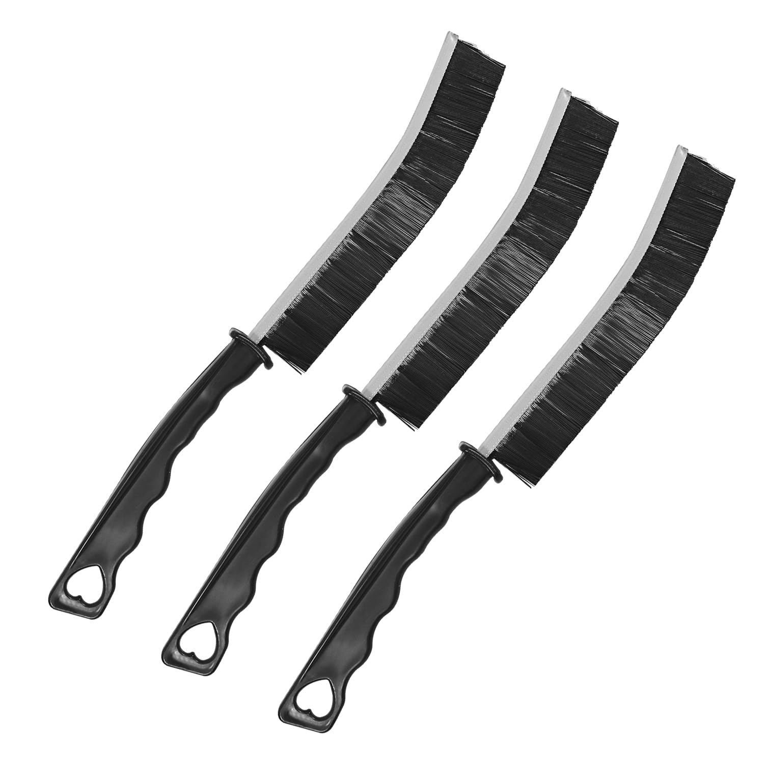 Slit Cleaning Brush 3 Pcs Gap Cleaning Brush Bathroom Tile Crevice Cleaning Brush for Kitchen, Stove, Washing Machine, Refrigerator, Window,Etc.