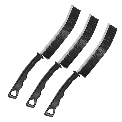 Slit Cleaning Brush 3 Pcs Gap Cleaning Brush Bathroom Tile Crevice Cleaning Brush for Kitchen, Stove, Washing Machine, Refrigerator, Window,Etc.