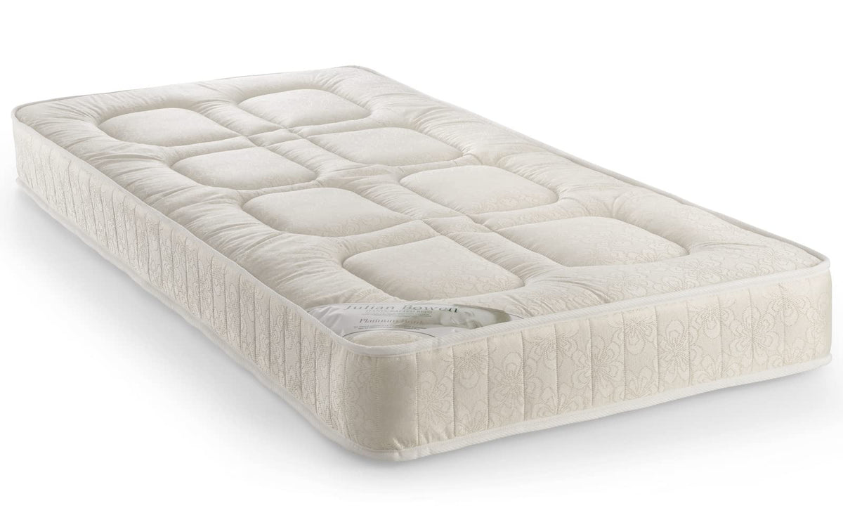 Julian Bowen Platinum Bunk Mattress, Single, 90cm - H18 x W91.5 x D191cm