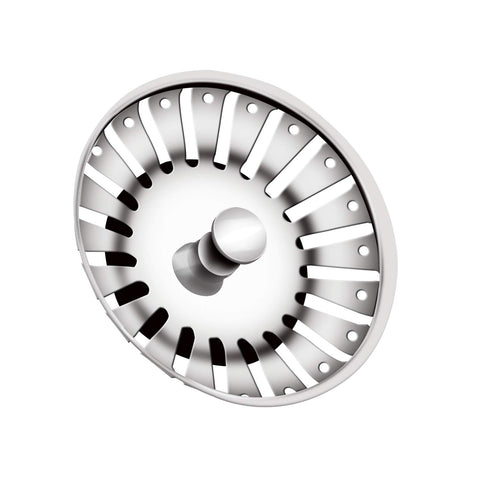 1 PC 84mm Kitchen Sink Plugs, Stainless Steel Kitchen Sink Strainer Plug Waste Stopper Sink Strainer Replacement Sink Plug Basket Strainer Sink Drain
