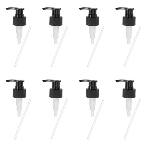 sourcing map 8 Pcs Soap Dispenser Pump Heads Soap Dispensers Top Pumps Replacement Switch Pumphead for Standard 28/410 Neck Size Lotion Shampoo