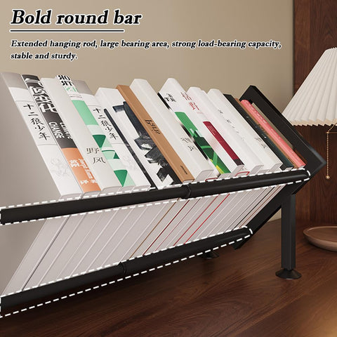 SINBINTA Expandable Tilting Bookcase (Black)
