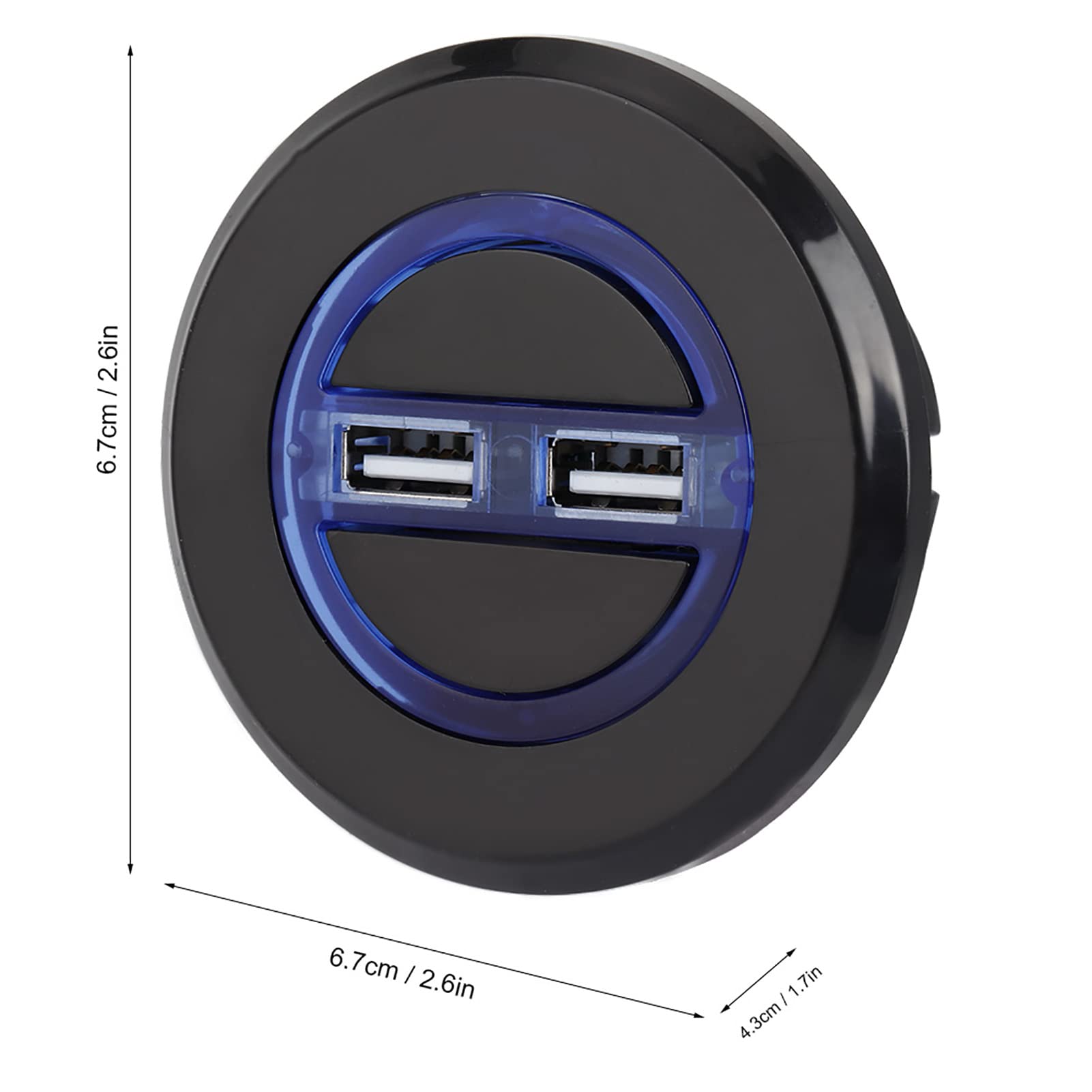 01 02 015 Electric Sofa Button, Easy To Use Sofa Hand Control Switch Lift Chair Button Waterproof with Dual USB for Home Theater Seating for Power
