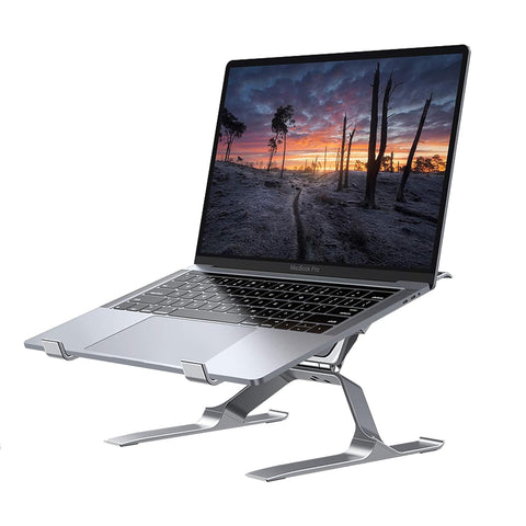 Adjustable Laptop Stand for Desk, Portable Laptop Riser, Ergonomic Computer Notebook Holder for MacBook Pro Air, Dell XPS, HP, Lenovo (13.3-17.3'')
