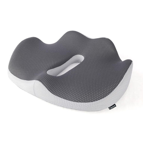 Pacico Memory Foam Seat Cushion for Office Chair, Home Chair, Car Seat, Airplane, Wheelchair, Pain Relief for Long Sitting, Non-Slip Bottom