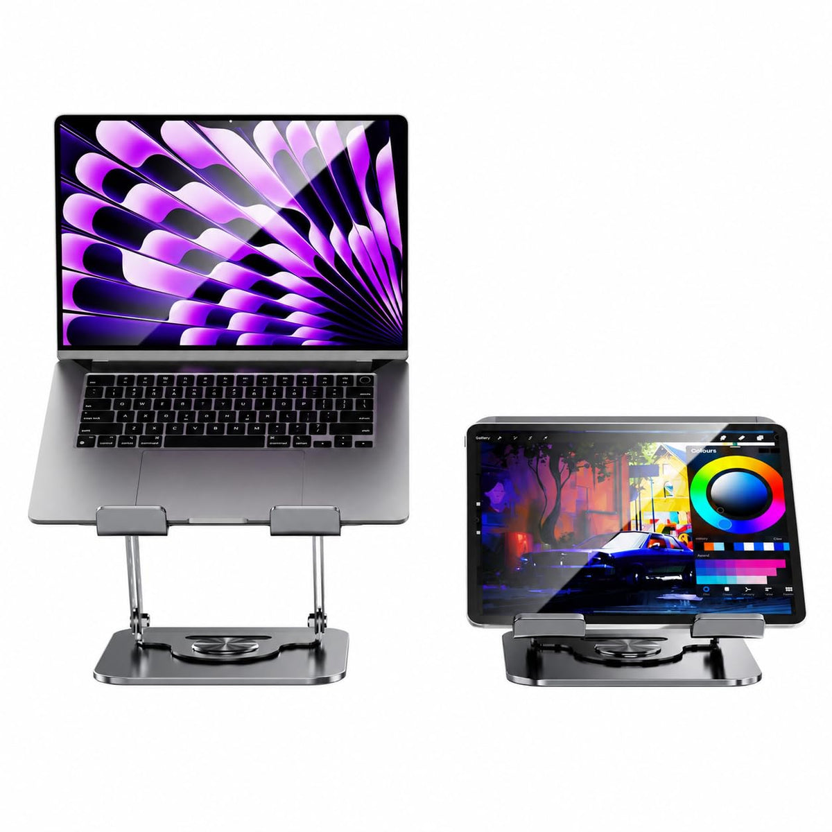 pikeman Laptop Stand 360° Adjustable, Universal for 10-17.3"