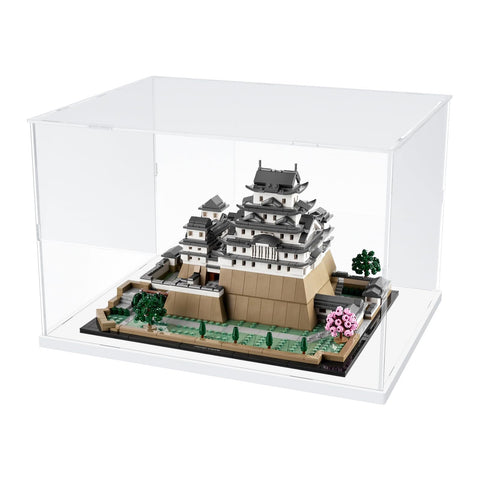 Nynelly Acrylic Display Case for Lego Hogwarts Castle 76419 for Lego Himeji Castle 21060 Models Figures