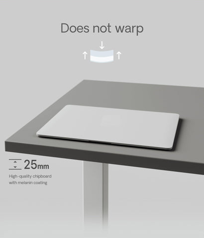 Desktronic Table Top 180 x 80 cm Desk Top - Perfect for Height-Adjustable Desks, Dining Tables and More - Made in Europe