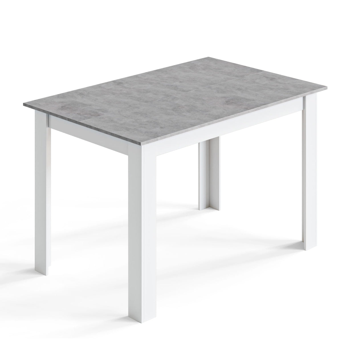 Mondeer Dining Table, Kitchen Table for 4 People, 120W x 80D x 75H cm