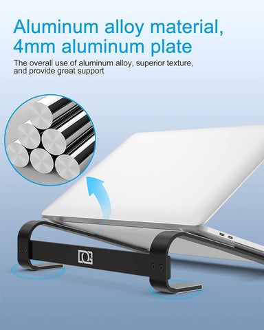 OneCut Laptop Stand, Ergonomic Laptops Riser for Desk - Computer Stands for All 10-18 inch HP, Dell, Lenovo, Microsoft, Macbook