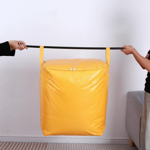 3-Pack 240l Large Moving Bags – Heavy Duty Waterproof Removal Bag with Double Zip Pulls,Ideal for Moving, College Dorms, Loft Storage