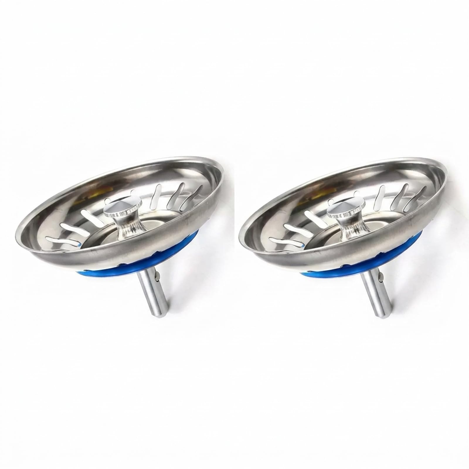 Alrens 78mm Sink Strainer Plug, 304 Stainless Steel Kitchen Sink Drain