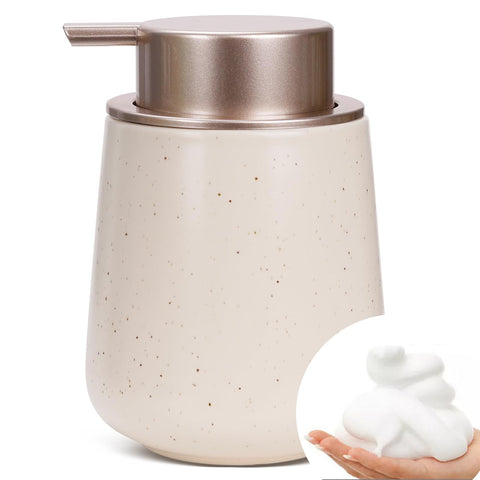 Bosilunlife Hand Soap Dispenser - 12Oz Ceramic Soap Dispenser