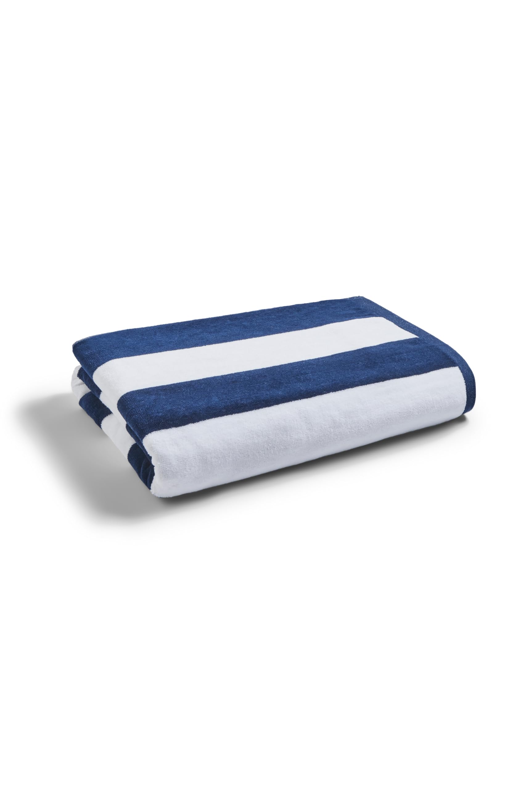 Christy Cabana Stripe Beach Towel | Extra Large | Sand Free | 100% Cotton | Luxury Super Soft Velour Front | Quick Dry Towelling Rear