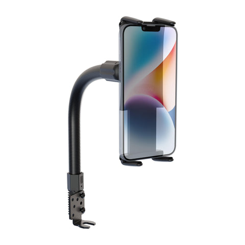 ARKON Car Seat Rail or Floor Mount Holder for iPad Mini or iPhone Xs Max XS XR X Retail Black, IPM688