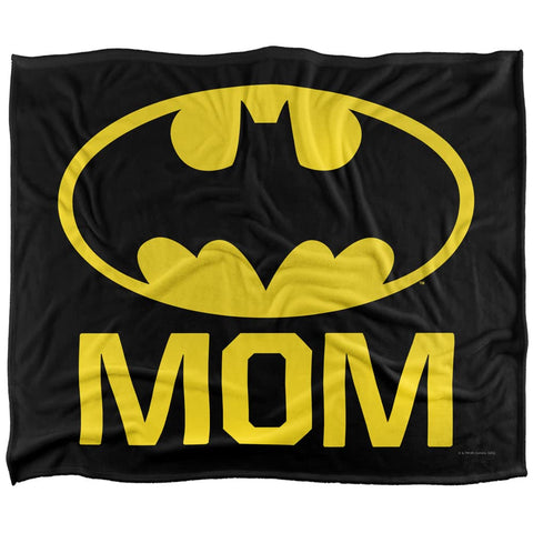 BATMAN Bat Mom Officially Licensed Silky Touch Super Soft Throw Blanket 152 x 127 cm