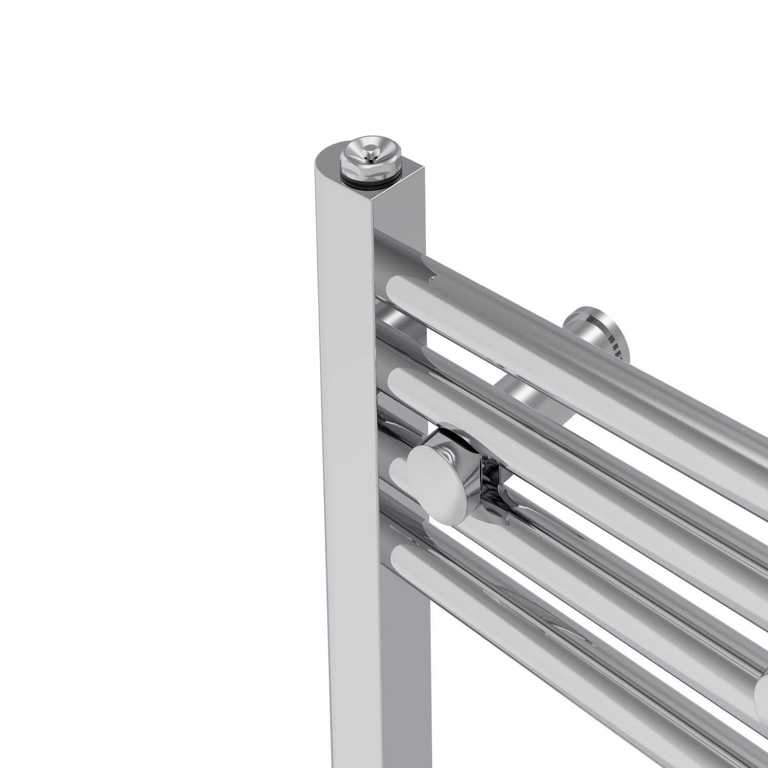 Warmehaus Straight Heated Towel Rail Chrome Radiator 1400x300mm