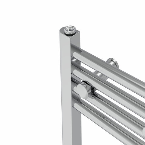Warmehaus Straight Heated Towel Rail Chrome Radiator 1400x300mm