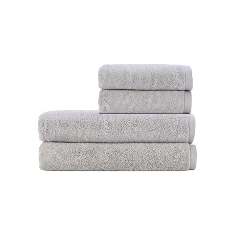 Christy Cirrus Bath Sheets Set | 4 Pieces | 2 Hand 2 Bath Sheets | Super Soft and Fluffy | Quick Dry | Lightweight Bathroom Shower Towels