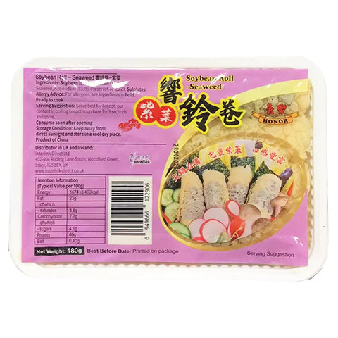 HONOR Soybean Roll - Seaweed 180g
