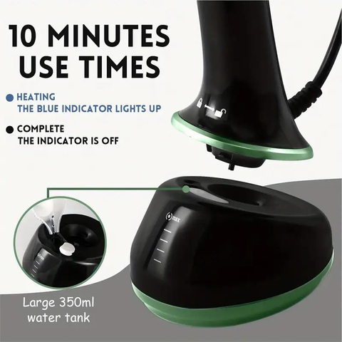 350ml Portable Garment Steamer – Handheld Fabric Wrinkle Remover for Clothes