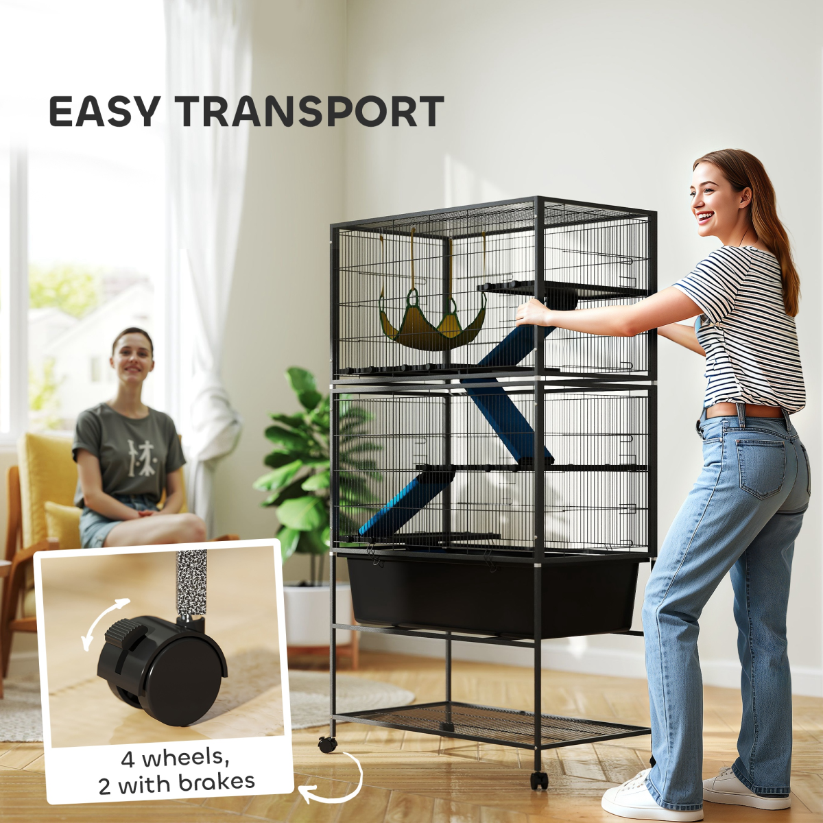 Small Animal Cage /Chinchilla Cage ( Amazon Shipping)（Prohibited by WalMart）