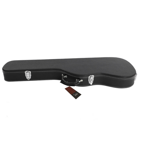 【Replace 2484535】ST High Grade Electric Guitar Hard Case Microgroove Flat Surface Straight Flange Black