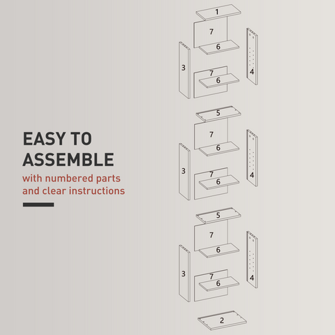 Bookcase Cabinet/Storage Cabinet/Bookshelf
