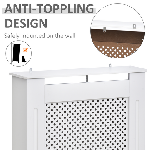 78Lx19Wx82Hcm Radiator Cover Heating Cabinet Grill Style Diamond Design