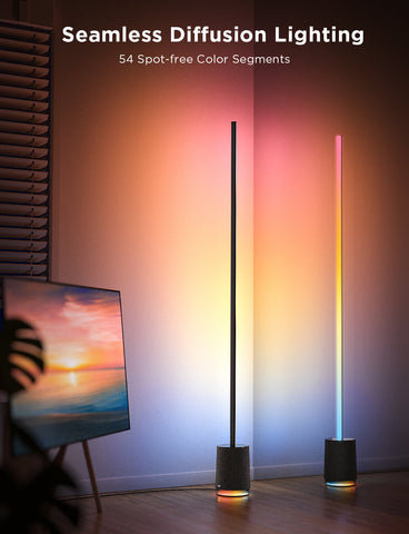 GOVEE FLOOR LAMP PRO WITH SPEAKER BLACK