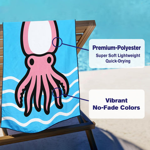 Violetpos 2 Pack Extra Large 180x90 cm Beach Towels, 250GSM Premium Microfibre, Sand Free Quick Dry Lightweight