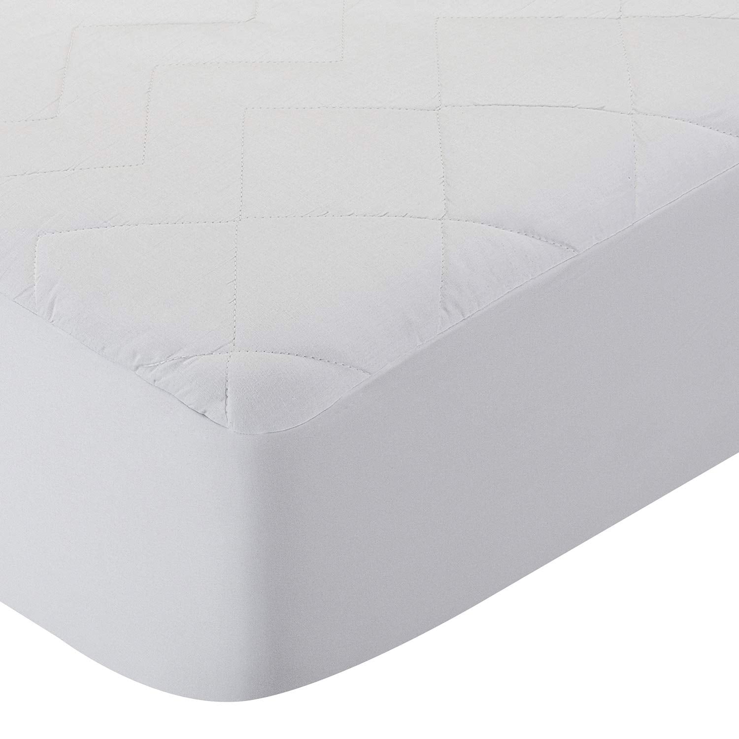 Pikolin Home - Pack of 2 Waterproof Mattress Protectors Quilted and Breathable Silktouch, Oeko-Tex Certified, for 150 cm Beds, up to 32 cm High