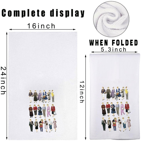 Jessica Fletcher Kitchen Towel Jessica Fletcher Fans Gifts Cabot Cove Gifts Murder Mystery Detective Towel Jessica Fletcher Dish Towel (J F UK)