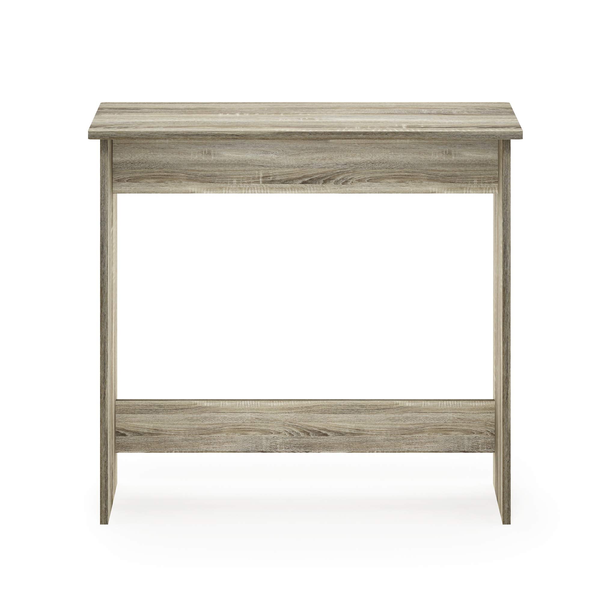 Furinno Simplistic Computer Desk, Study Desk, Writing Desk, Sonoma Oak, 39.1 (D) x 79.5 (W) x 75.7 (H) cm