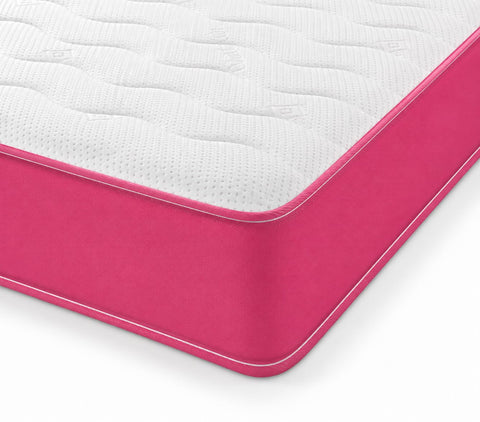 eXtreme comfort ltd Cooltouch Colours Pink Single Mattress