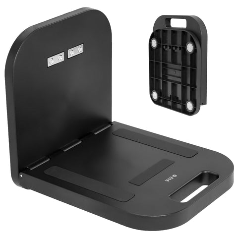 VIVO Magnetic Portable Laptop Workstation, Notebook/Tablet Shelf, Utility Platform with 33 lbs Capacity, Hands-Free Compact Desk