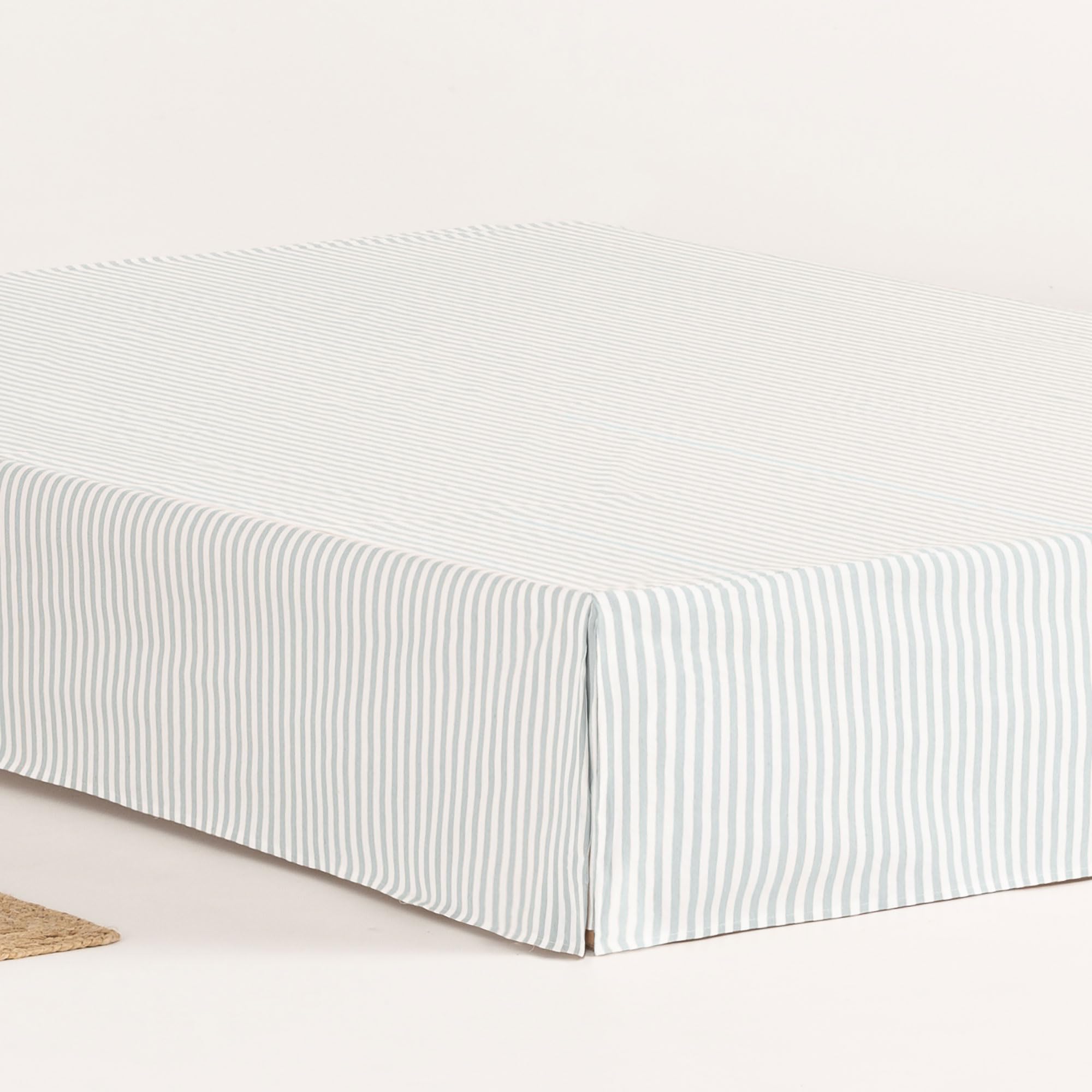 Sofa Cover 200 x 190/200 cm Bed Frame Cover 200 cm – Water Stripes