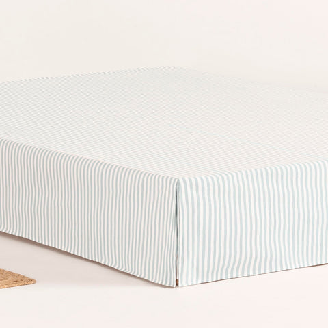 Bed Cover 180 x 190/200 cm Bed Base Cover 180 cm – Water Stripes