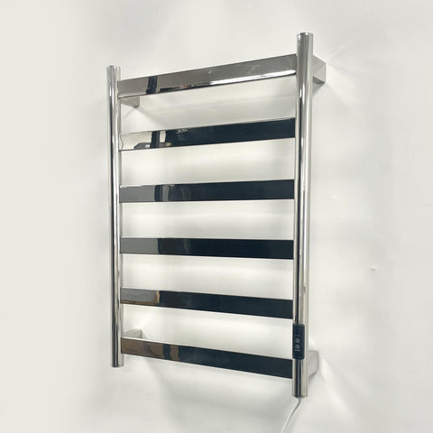 Manissa FALA Stainless Steel Electric Heated Towel Rail 500mm W x 720mm H