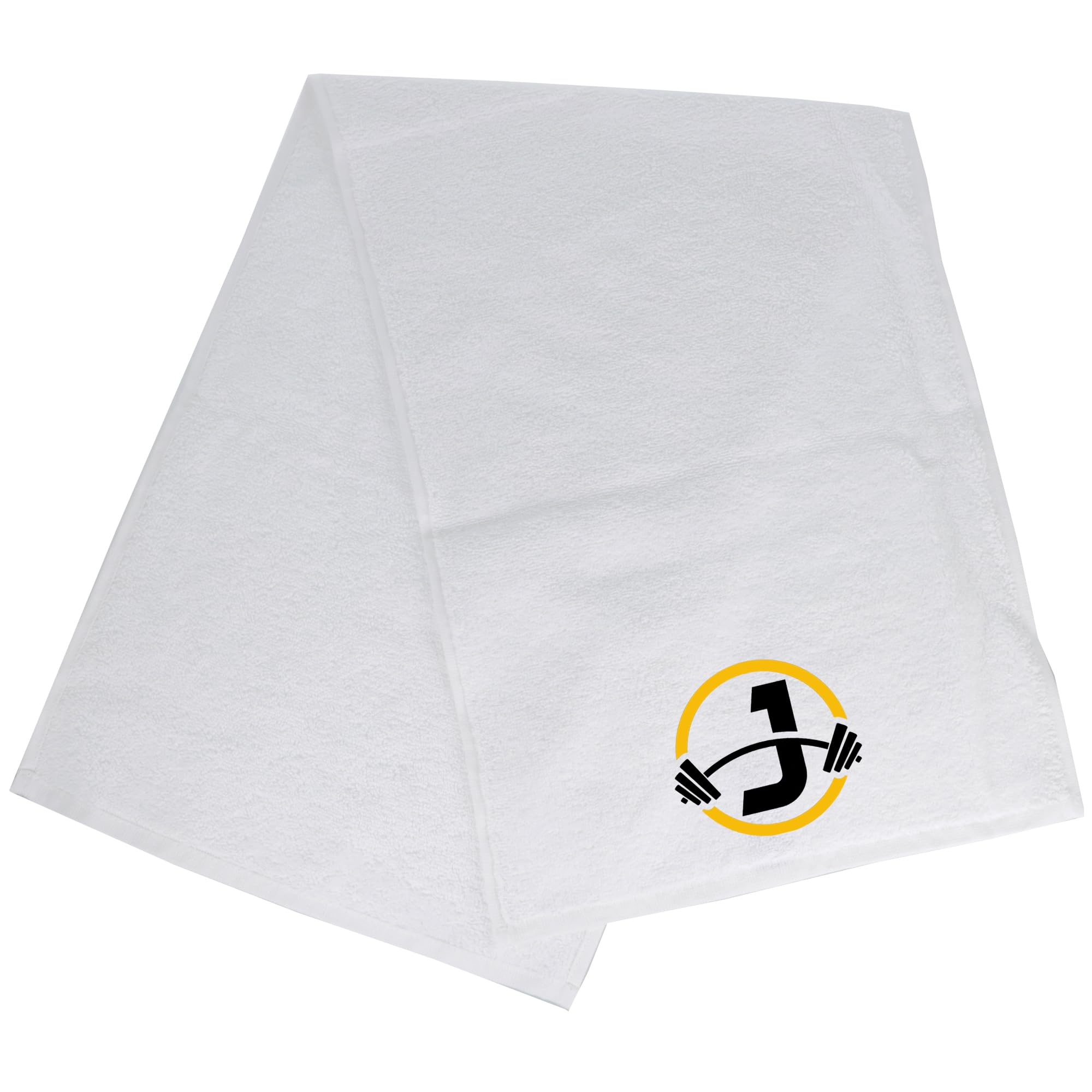 Always Looking Good Gym Towel with Monogrammed Embroidery Initial Gift for Men & Women, Training Accessory Gift