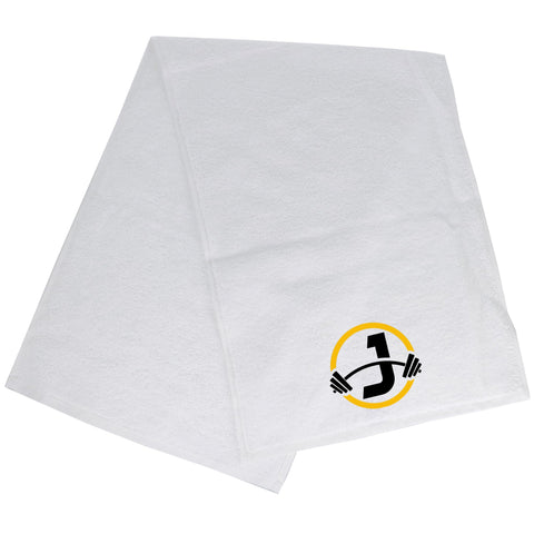 Always Looking Good Gym Towel with Monogrammed Embroidery Initial Gift for Men & Women, Training Accessory Gift
