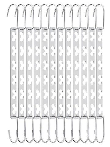 HOUSE DAY Space Saving Hangers, 12 Pack Magical Hangers, 26 cm