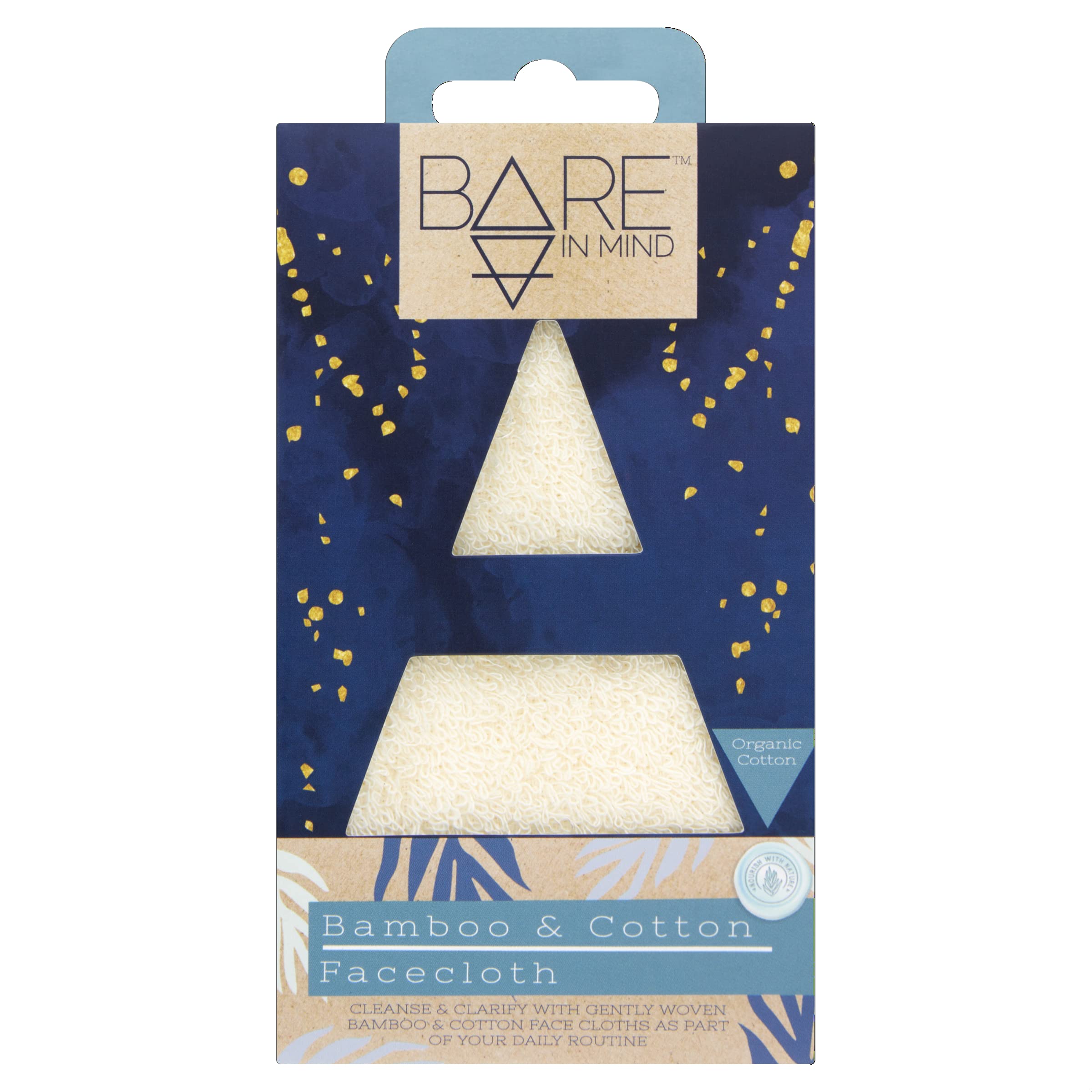 Bare In Mind Bamboo & Cotton Facecloth