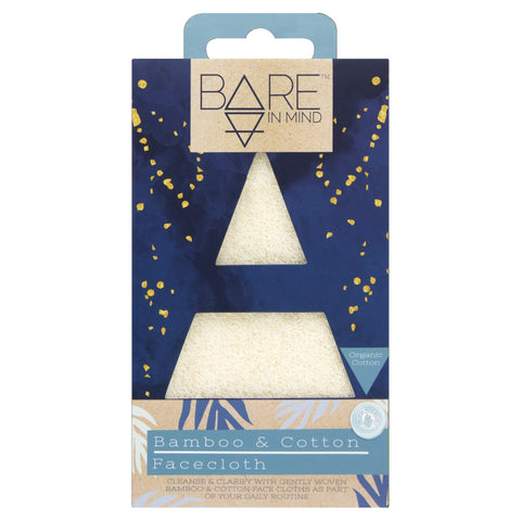 Bare In Mind Bamboo & Cotton Facecloth