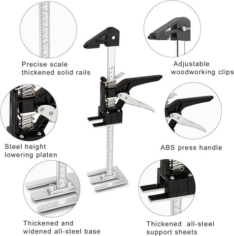 2 Packs Labor Saving Arm Jack, 15.5 Inch Hand Lifting Tool Jack