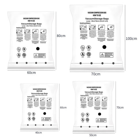 Vacuum Storage Bags With Electric Air Pump: 8 Pack Reusable Space Saver Bags for Clothes, Travel, Pillows, Blankets, Bedding