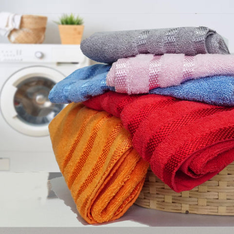 Casabella Deluxe 2 Piece Jumbo Bath sheet 90x180 cm 100% Cotton Extra Large Bath Towels Highly Absorbent Grey Bath sheets Towels