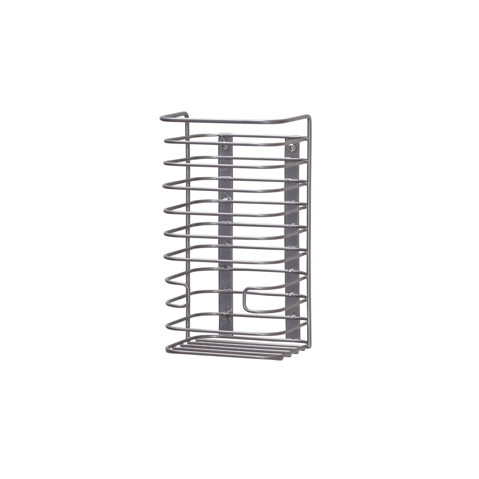 Household Essentials 1223-1 Trash Bag Holder Dispenser | Mounts to Solid Cabinet Doors or Walls