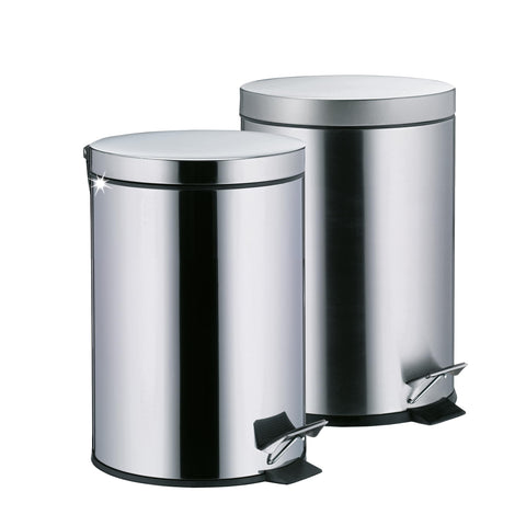 Kela Torre 18172 Cosmetics Bin 3 Litres Matte Stainless Steel